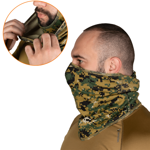 CAMO-TEC БАЛАКЛАВА PRO RIBANA MARPAT BROWN 7542