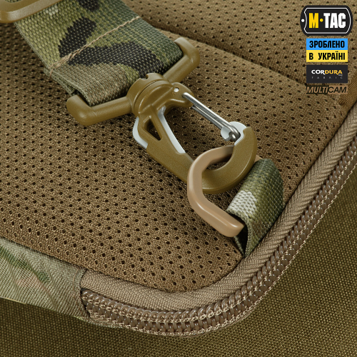 M-TAC СУМКА ADMIN BAG MEDIUM ELITE З ЛИПУЧКОЮ MULTICAM