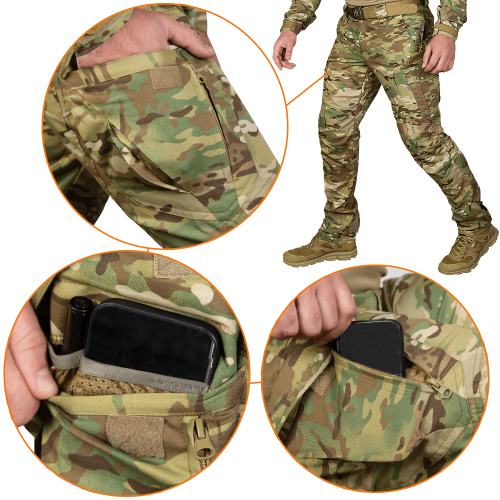 CAMO-TEC ШТАНИ ГЕРЦЬ MULTICAM 7580
