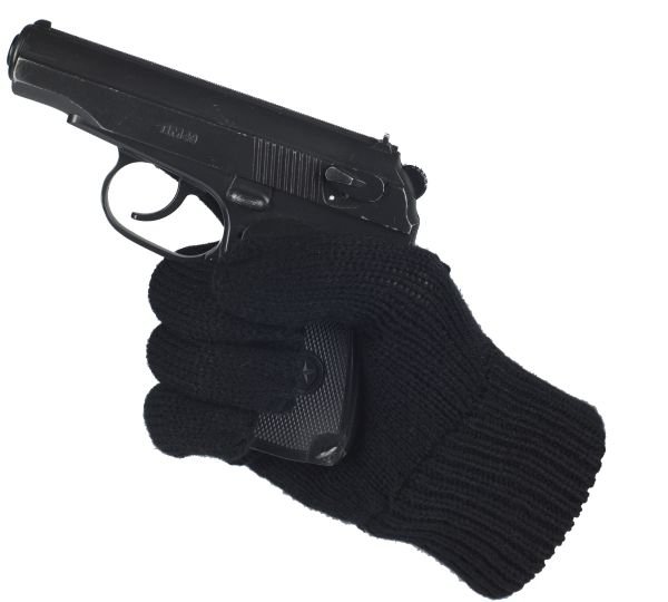 MIL-TEC РУКАВИЦІ В'ЯЗАНІ ЧОРНІ 12532002