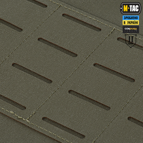 M-TAC ФАРТУК ПРОТИВООСКОЛОЧНЫЙ С БАЛЛИСТИЧЕСКИМ ПАКЕТОМ 2 КЛАСС (FMS) LASER CUT XL RANGER GREEN