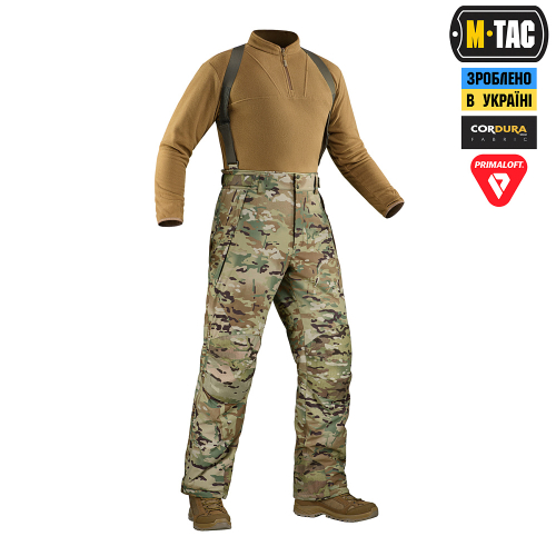 M-TAC БРЮКИ ЗИМНИЕ ALPHA PRO PRIMALOFT MC