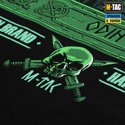 M-TAC ФУТБОЛКА ODIN NIGHT VISION BLACK