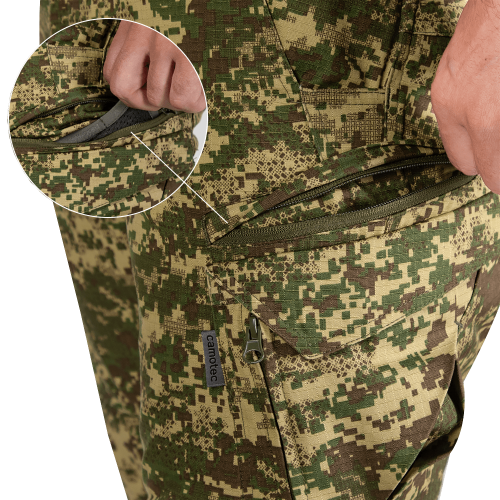 CAMO-TEC ШТАНЫ ТАКТИЧЕСКИЕ ГЕРЦЬ RIP-STOP TEFLON ХИЩНИК 8070