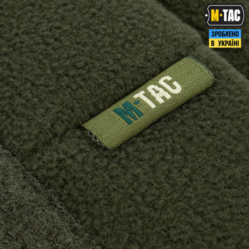 M-TAC ШАПКА WATCH CAP ELITE ФЛИС (320Г/М2) С ЛИПУЧКОЙ ARMY OLIVE