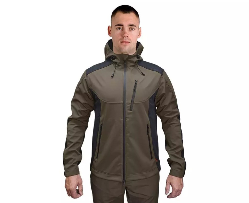CHAMELEON КУРТКА SOFT SHELL PREDATOR OLIVE/BLACK 0766-01-70