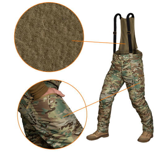 CAMO-TEC ШТАНИ ЗИМОВІ PATROL TASLAN MULTICAM 7358