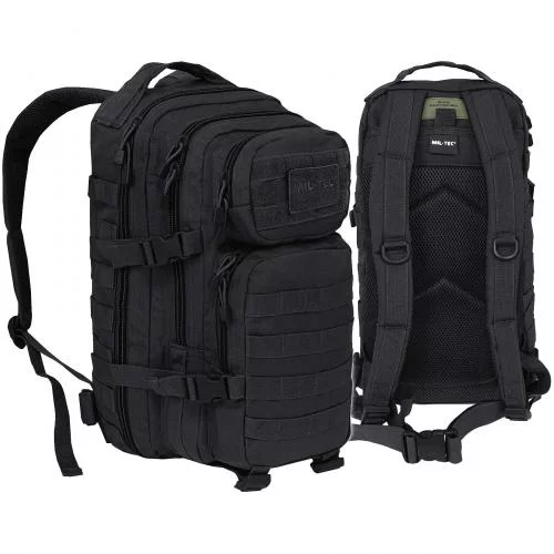 MIL-TEC РЮКЗАК ШТУРМОВИЙ МАЛИЙ ASSAULT BLACK 14002002