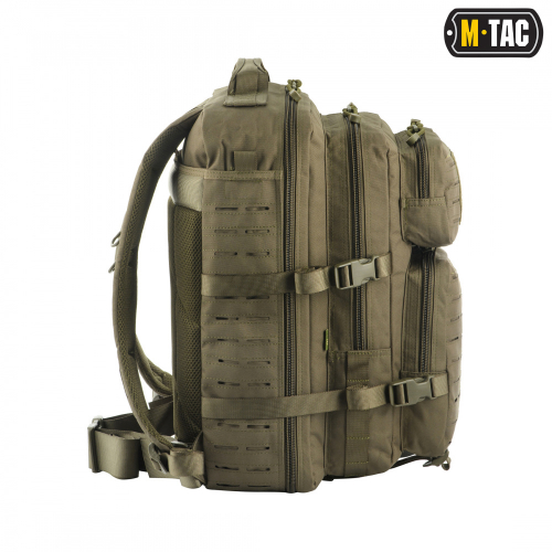 M-TAC РЮКЗАК LARGE ASSAULT PACK LASER CUT DARK OLIVE