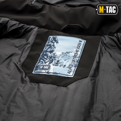 M-TAC КУРТКА ЗИМНЯЯ ALPHA EXTREME GEN.III BLACK