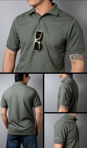 HELIKON-TEX ПОЛО UTL POLO SHIRT FOLIAGE GREEN H3277-21