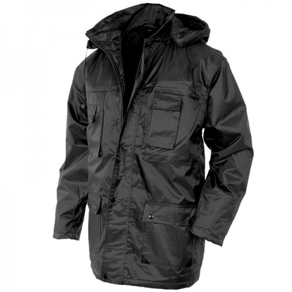 MIL-TEC ПАРКА С КАПЮШОНОМ DUBON BLACK 10150002
