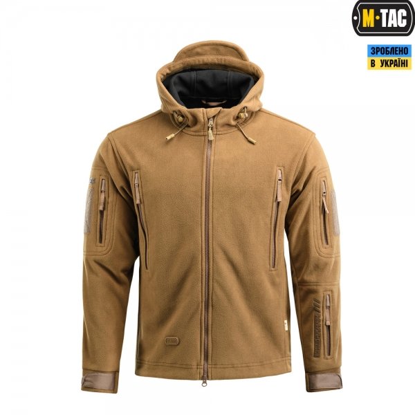 M-TAC КУРТКА ФЛИСОВАЯ WINDBLOCK DIVISION GEN.II DARK COYOTE