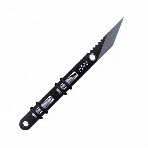 ANV KNIVES НІЖ M050 CMS DLC KYDEX SHEATH BLACK ANVM050-001