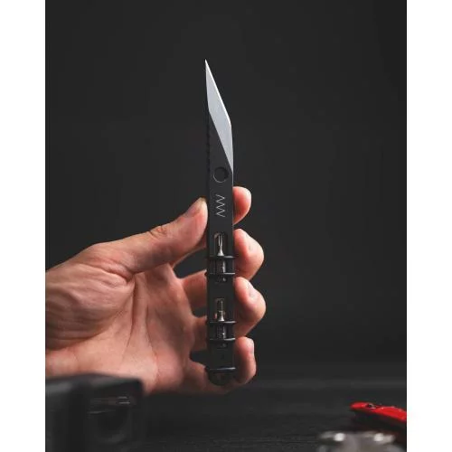 ANV KNIVES НІЖ M050 CMS DLC KYDEX SHEATH BLACK ANVM050-001