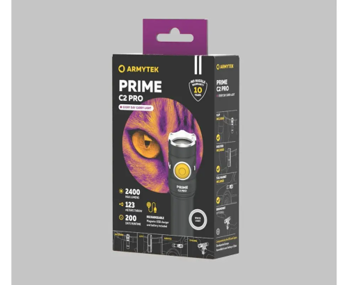 ARMYTEK ЛІХТАР PRIME C2 PRO MAGNET USB WHITE 30480