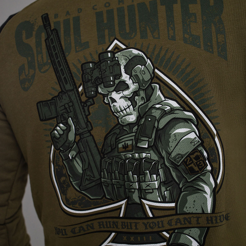 BAD COMPANY ХУДИ SOUL HUNTER ОЛИВА