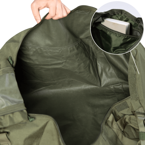 CAMO-TEC БАУЛ CARRIER 2.0 110Л NYLON 1000D KHAKI 9137