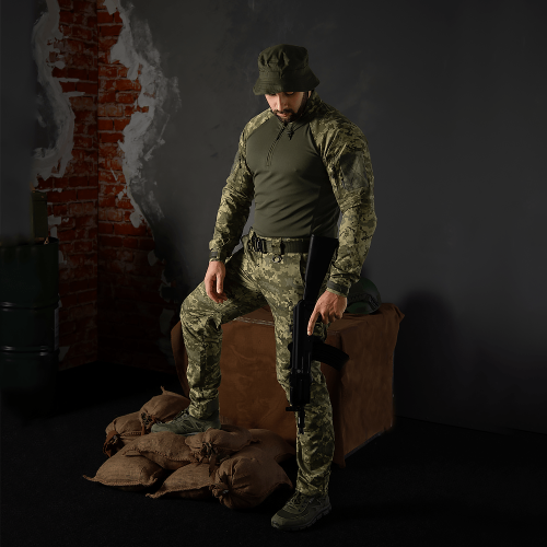 CAMO-TEC БОЕВАЯ РУБАШКА RAID MM14/OLIVE 7608