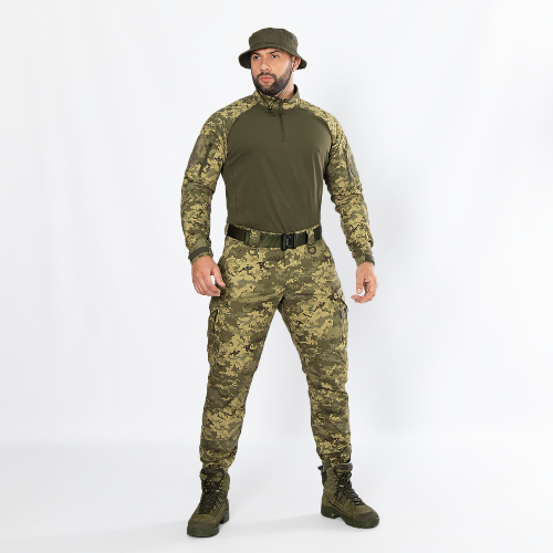CAMO-TEC БОЕВАЯ РУБАШКА RAID TWILL SORONA MM14 OLIVE 8951