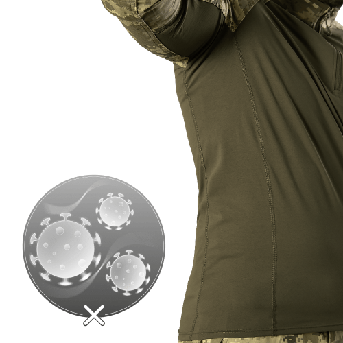 CAMO-TEC БОЕВАЯ РУБАШКА RAID TWILL SORONA MM14 OLIVE 8951