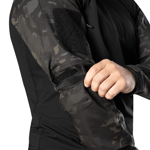 CAMO-TEC БОЕВАЯ РУБАШКА RAID TWILL SORONA MULTICAM BLACK 8908