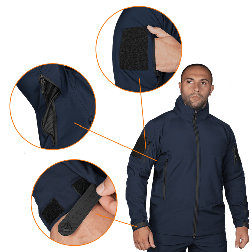 CAMO-TEC КОМПЛЕКТ PHANTOM SOFTSHELL DARK BLUE 8385