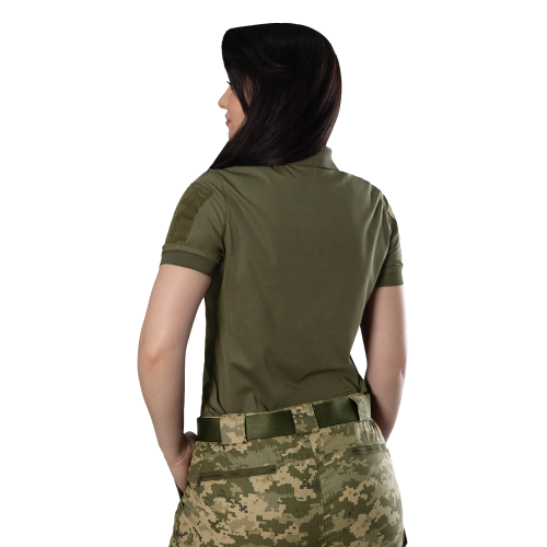 CAMO-TEC ПОЛО PANI ARMY ID 2.0 COOLPASS PIQUE LT OLIVE 8922