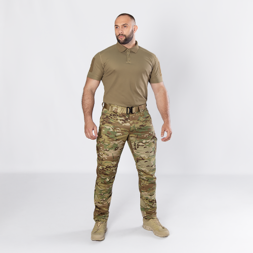 CAMO-TEC ПОЛО PATROL 2.0 COOLPASS PIQUE LT TAN 8938