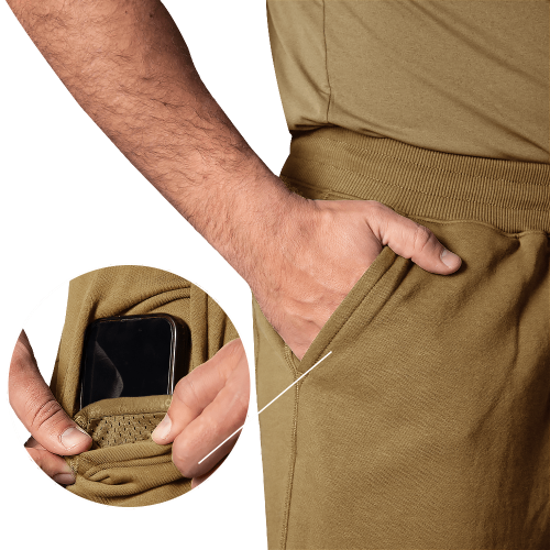 CAMO-TEC ШОРТЫ FITPRO COTTON COYOTE 8740
