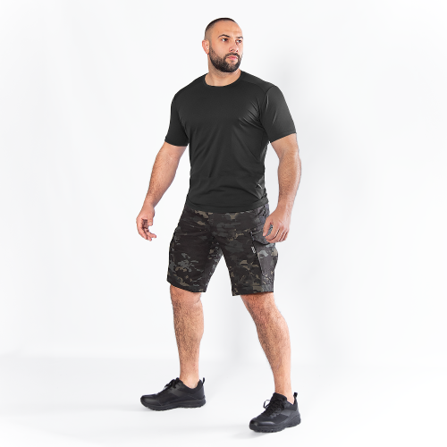 CAMO-TEC ШОРТЫ ГЕРЦЬ TWILL MULTICAM BLACK 8910