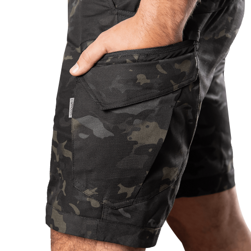 CAMO-TEC ШОРТЫ ГЕРЦЬ TWILL MULTICAM BLACK 8910