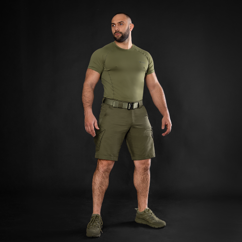 CAMO-TEC ШОРТЫ ГЕРЦЬ TWILL OLIVE 8806