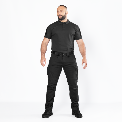 CAMO-TEC ШТАНИ СПАРТАНЕЦЬ CANVAS BLACK 8941 