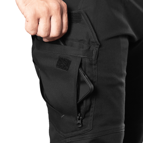 CAMO-TEC ШТАНИ СПАРТАНЕЦЬ CANVAS BLACK 8941 