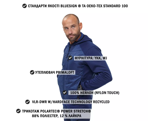 CHAMELEON KУРТКА LEGIONER BLUE/BLUE 0771-35