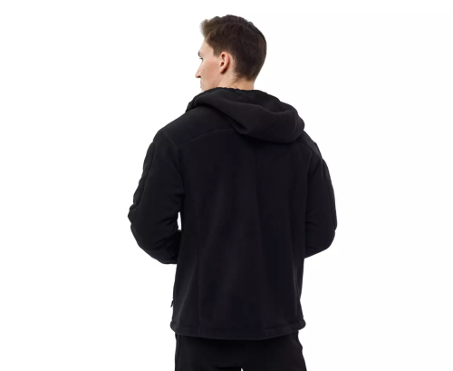CHAMELEON ФЛІСОВА КУРТКА З КАПЮШОНОМ VIKING BLACK 0722-04
