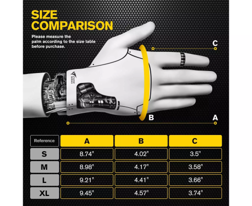 CHAMELEON ПЕРЧАТКИ ZAG-2 BLACK ZL2-ZAG2BL
