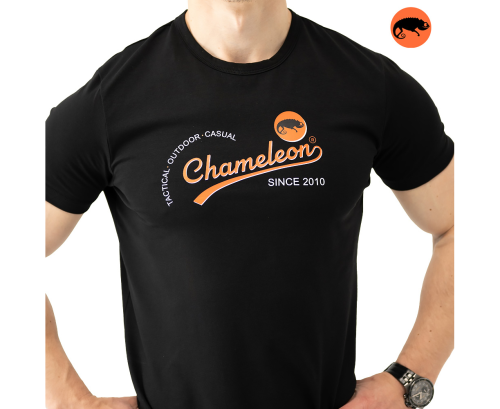CHAMELEON ФУТБОЛКА JERSEY SINCE BLACK 0435-04