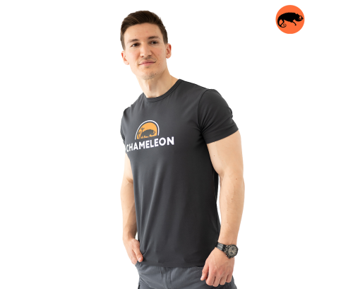 CHAMELEON ФУТБОЛКА JERSEY PALMWAY DARK GREY 0432-08