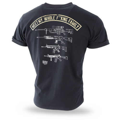 DOBERMANS AGGRESSIVE ФУТБОЛКА GUN FAMILY TS306ABK