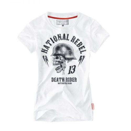 DOBERMANS AGGRESSIVE ФУТБОЛКА ЖІНОЧА DEATH RIDER WHITE TSD135WT