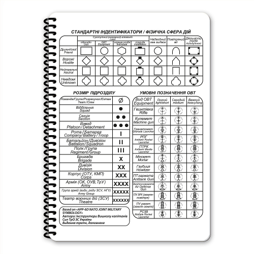 ECOPYBOOK TACTICAL БЛОКНОТ КОМАНДИРА ВЗВОДУ