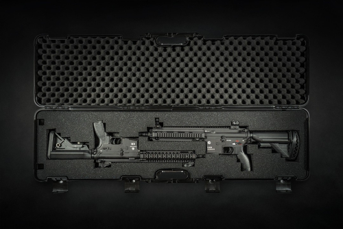 EVOLUTION ЖОРСТКИЙ ЧОХОЛ ДЛЯ ГВИНТІВКИ З КОЛЕСАМИ 117,5X29X12 BLACK HS1320