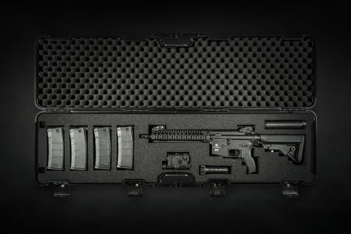 EVOLUTION ЖОРСТКИЙ ЧОХОЛ ДЛЯ ГВИНТІВКИ З КОЛЕСАМИ 117,5X29X12 BLACK HS1320