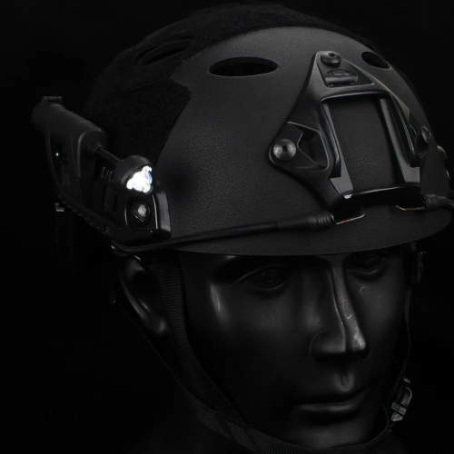 NIGHT EVOLUTION ФОНАРЬ НА ШЛЕМ CHARGE MPLS BLACK NE05006-BK