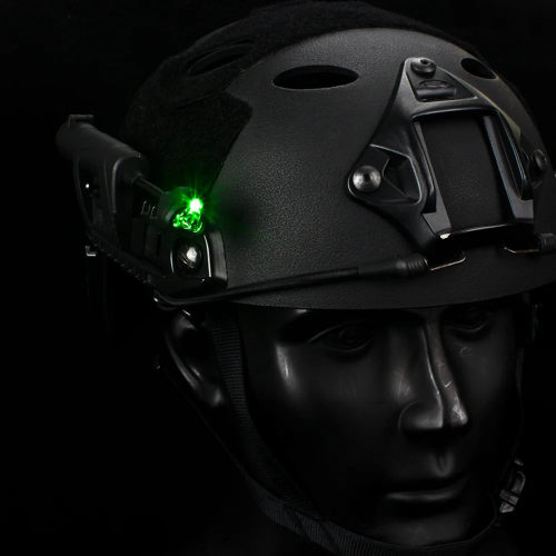 NIGHT EVOLUTION ФОНАРЬ НА ШЛЕМ CHARGE MPLS BLACK NE05006-BK