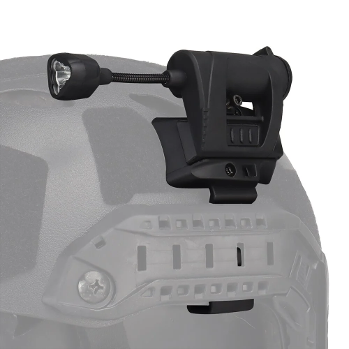 NIGHT EVOLUTION ФОНАРЬ НА ШЛЕМ CHARGE MPLS BLACK NE05006-BK