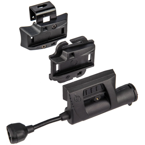 NIGHT EVOLUTION ФОНАРЬ НА ШЛЕМ CHARGE MPLS BLACK NE05006-BK