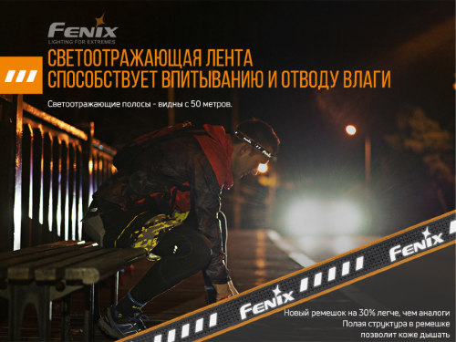 FENIX ЛІХТАР НАЛОБНИЙ HM23